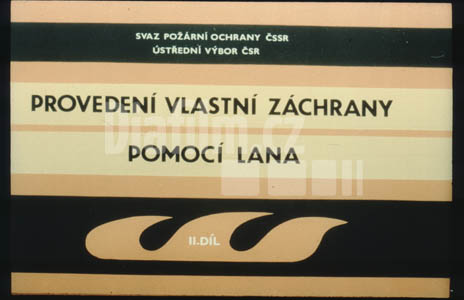 Provedení vlastní záchrany pomocí lana II. Díl