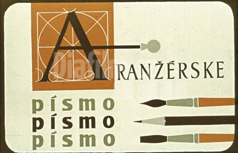 Aranžérské písmo