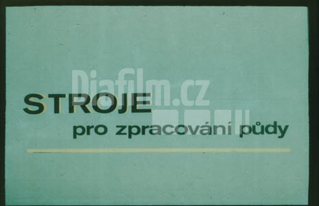 Stroje pro zpracování půdy