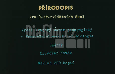 Přírodopis pro 9.ročník zvláštních škol