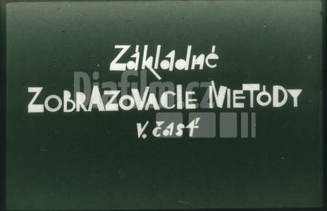 Základní zobrazovací metody V. - Pravoúhlá axonometrie