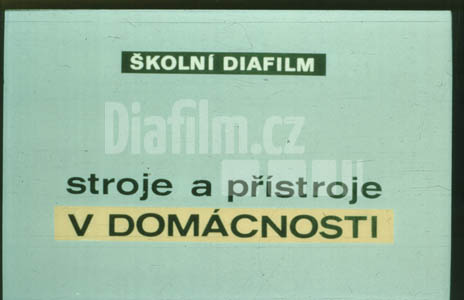 Stroje a přístroje v domácnosti