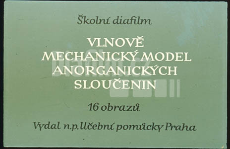 Vlnově mechanický model anorganických sloučenin