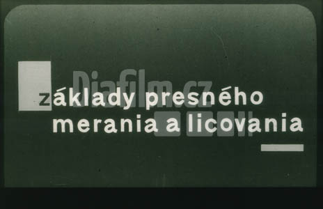 Základy přesného měření a lícování