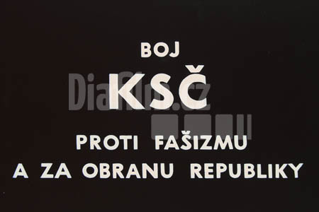 Boj KSČ proti fašismu a za obranu republiky