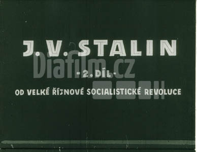 Stalin J.V. II. od velké říjnové socialistické revoluce