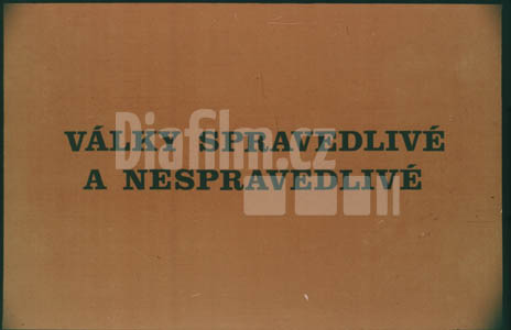 Války spravedlivé a nespravedlivé