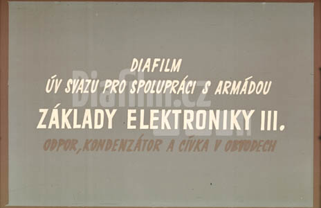 Základy elektroniky III. Odpor, kondenzátor a cívka v obvodech