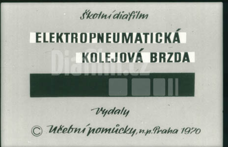 Elektropneumatická kolejová brzda