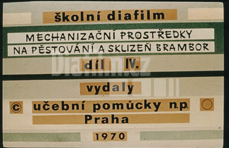 Mechanizační prostředky na pěstování a sklizeň brambor IV.