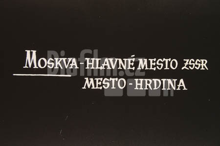 Moskva - hlavní město ZSSR - město hrdina
