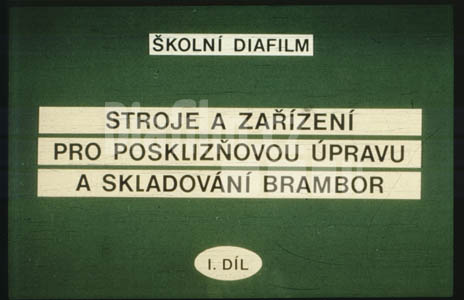 Stroje a zařízení pro posklizňovou úpravu a skladování brambor I.