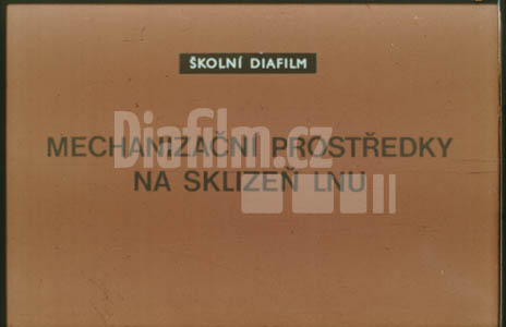 Mechanizační prostředky na sklizeň lnu