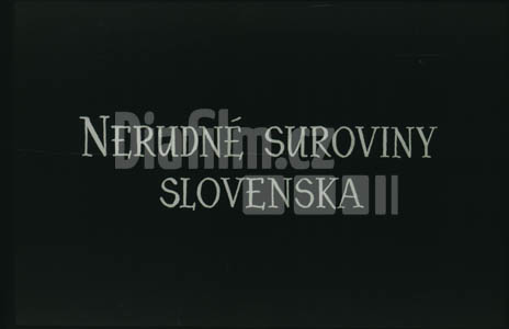 Nerudné suroviny Slovenska
