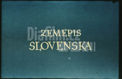 Zeměpis Slovenska V. Bratislava I.