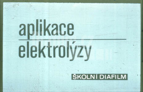 Aplikace elektrolýzy
