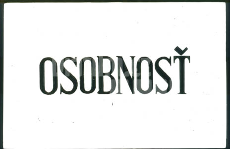Osobnost