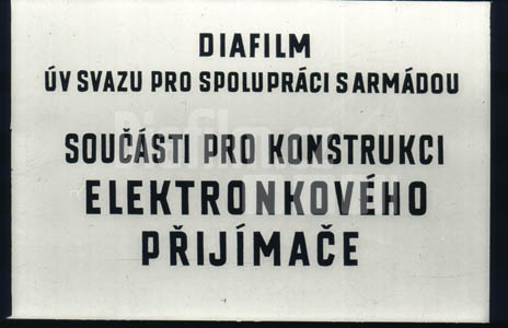 Součásti pro konstrukci elektronkového přijímače