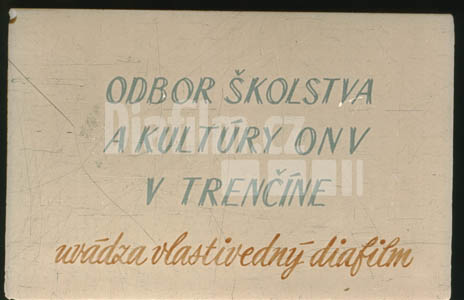 Poznej okresní město Trenčín II.