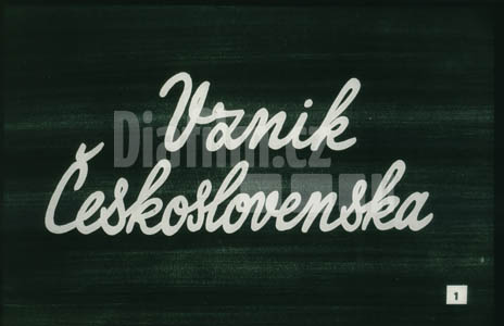Vznik Československa