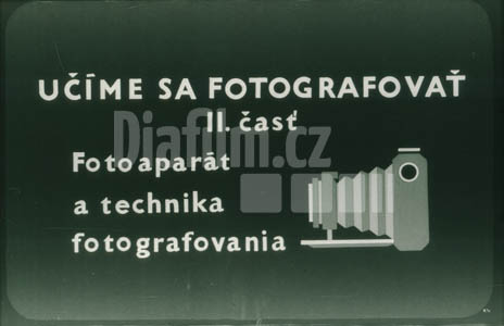 Učíme se fotografovat II. - Fotoaparát a technika fotografování