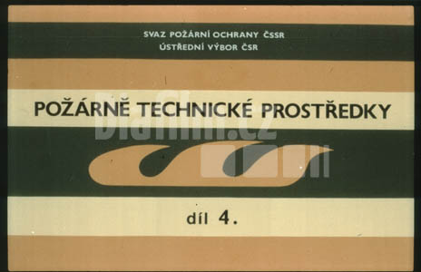 Požárně technické prostředky díl 4 přívodní řád