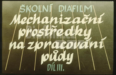 Mechanizační prostředky na zpracování půdy III.