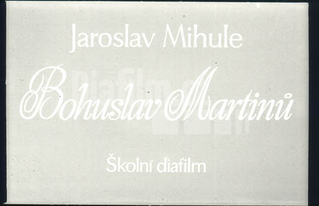 Martinů Bohuslav