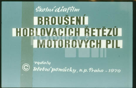 Broušení řetězů motorových pil