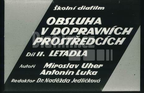 Obsluha v dopravních prostředcích II. letadla