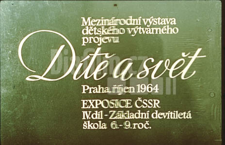 Dítě a svět IV. Základní devítiletá škola 6.-9. roč.