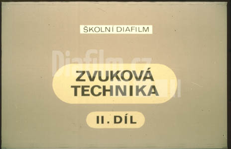 Zvuková technika II