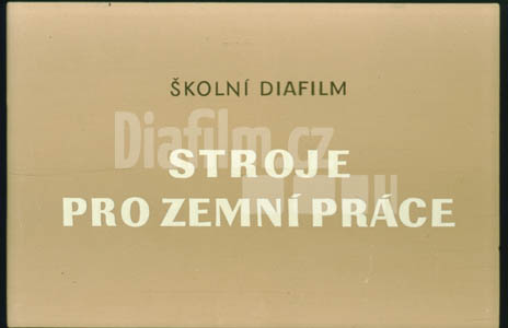 Stroje pro zemní práce II.