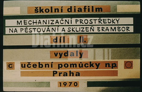 Mechanizační prostředky na pěstování a sklizeň brambor II.
