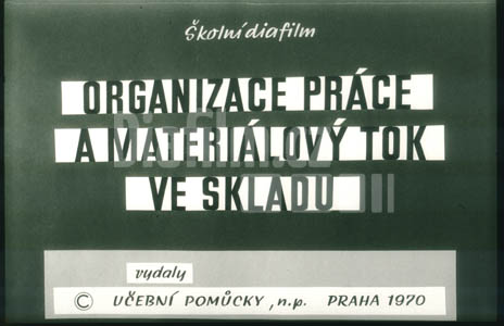 Organizace práce a materiálový tok ve skladu