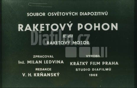 Raketový pohon II. Díl Raketový motor