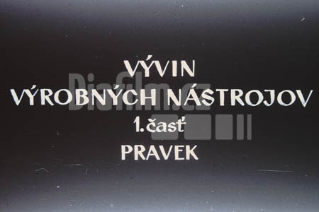 Vývoj výrobních nástrojů I. Pravěk