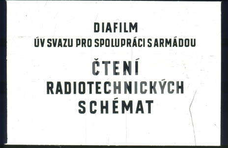 Čtení radiotechnických schémat