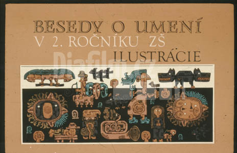 Besedy o umění v 2. ročníku ZŠ Ilustrace