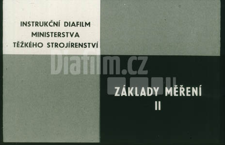 Základy měření II.