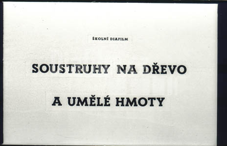 Soustruhy na dřevo a umělé hmoty