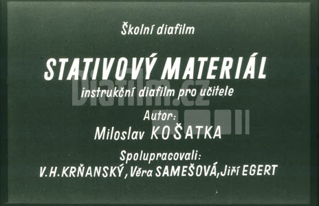 Stativový materiál