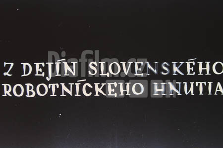 Z dějin slovenského dělnického hnutí II. Slovenské dělnické hnutí v období r. 1918 - 1945