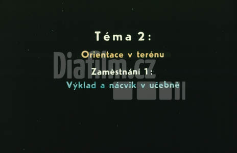 Orientace v terénu T2