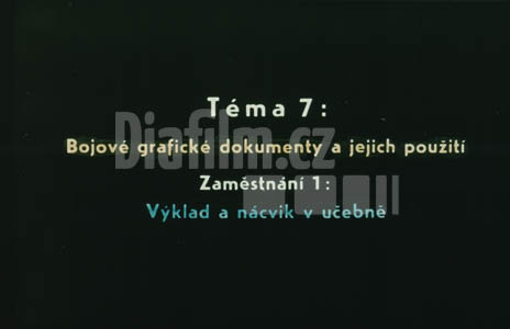 Bojové grafické dokumenty a jejich použití T7