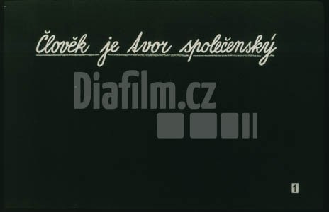 Člověk je tvor společenský