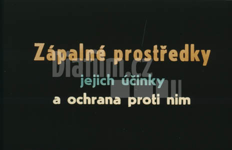 Zápalné prostředky jejich účinky a ochrana proti nim