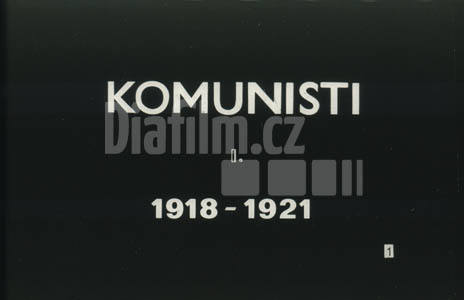 Komunisti I.  1918 - 1921