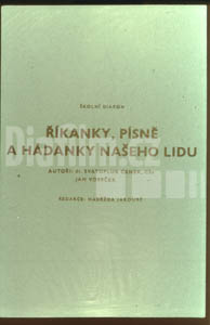 Říkánky, písně a hádanky našeho lidu