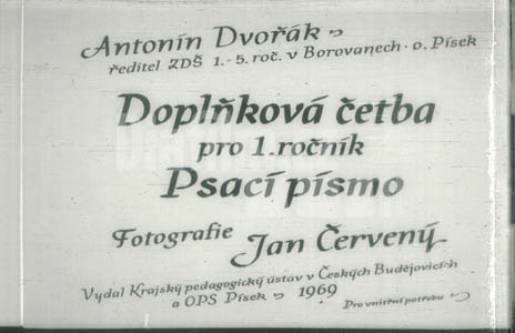 Doplňková četba pro 1.ročník. Psací písmena II.